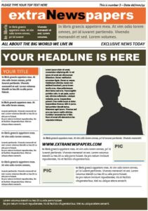 Newspaper Template Google Docs [ FREE ] - Edutechspot