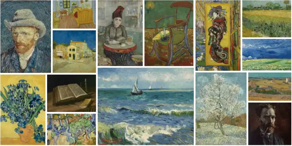 Van Gogh Virtual Museum Tour to see great paintings