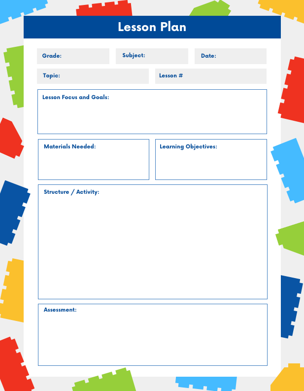 Lesson Plan Templates for Google Docs Users [REAL SCHOOLS]