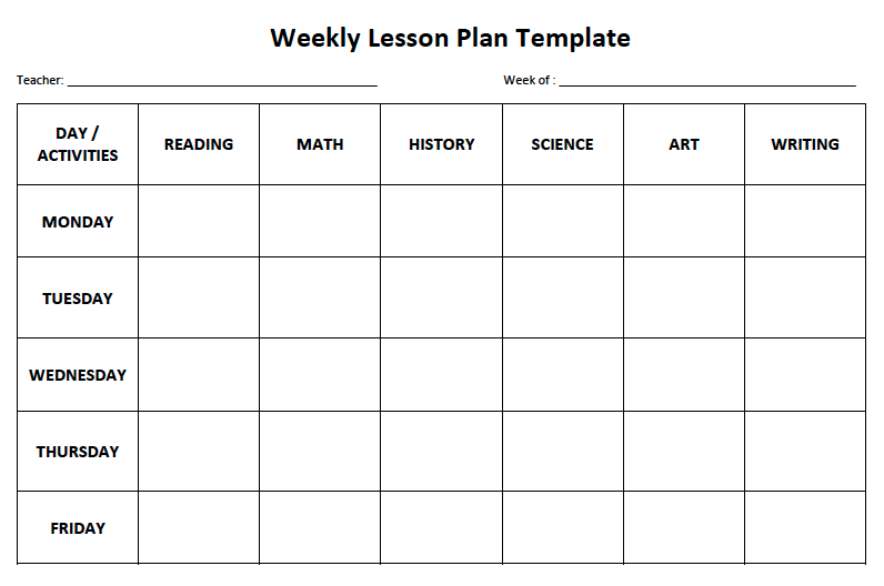 Lesson Plan Templates for Google Docs Users [REAL SCHOOLS]