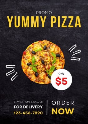 Food Promotion Flyer Template
