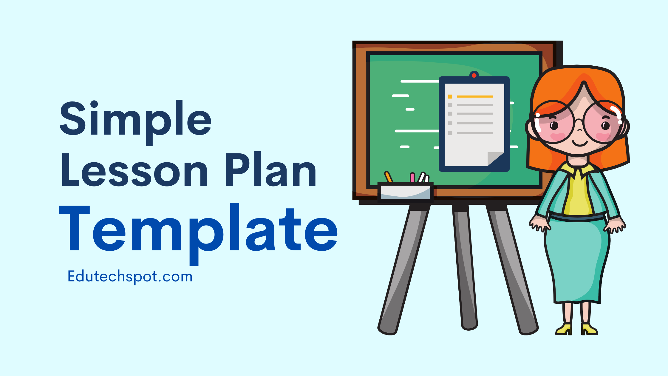 simple lesson plan template