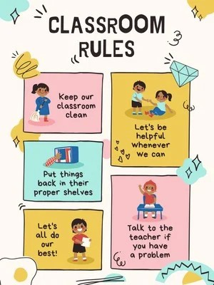 Classroom rules information