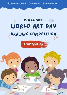 Drawing Competition Poster Design