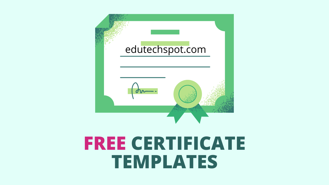 Free Certificate Template – Various Purposes