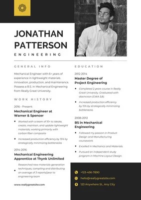 Mechanical and Electrical Engineer