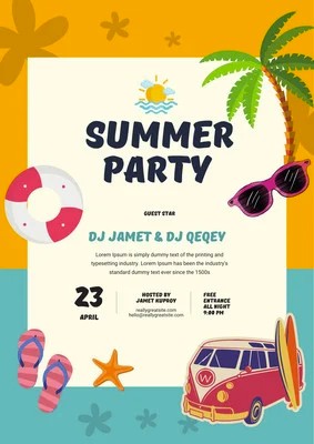 Summer Party Event