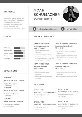 Functional Resume Template for Pages