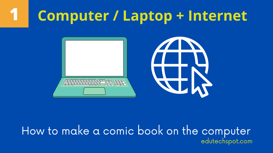 prepare computer and internet