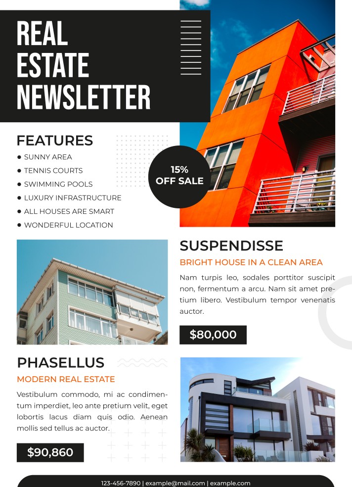 real estate newsletter