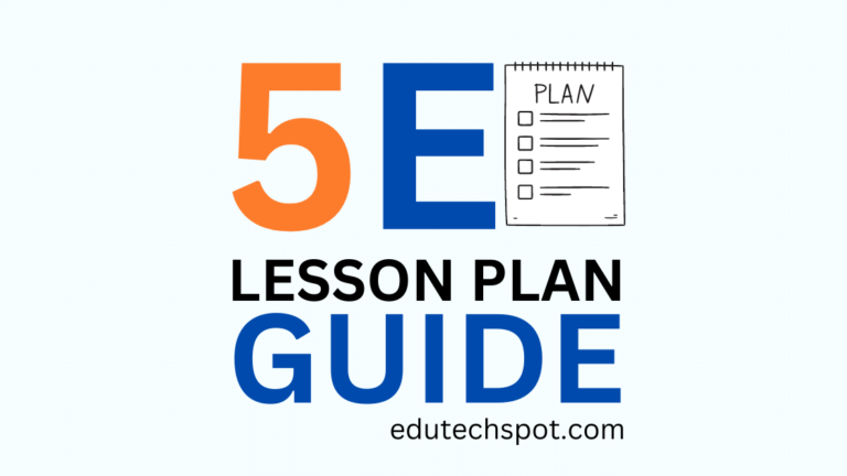5E Lesson Plan