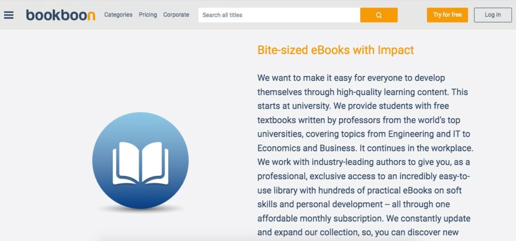 Bookboon free ebooks library