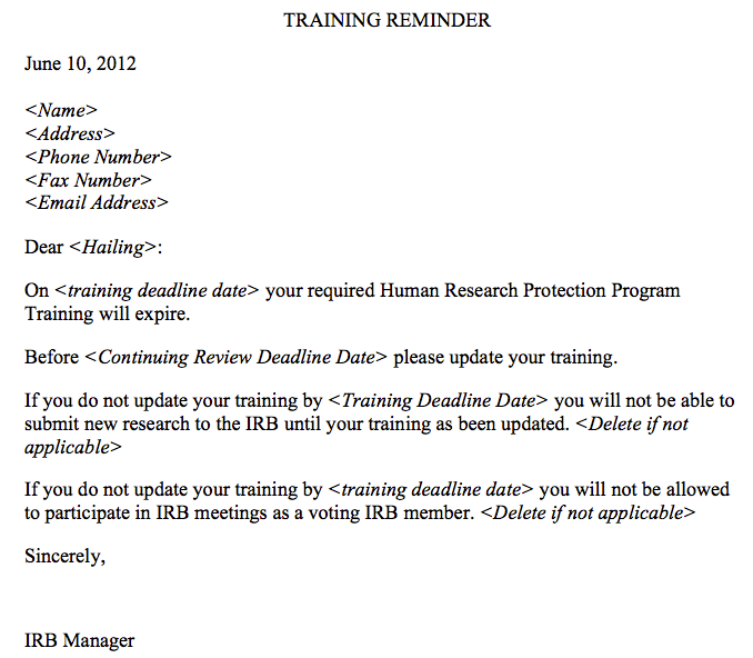 Compliance Training Reminder Email Template Edutechspot Compliance Training Reminder Email Template Edutechspot