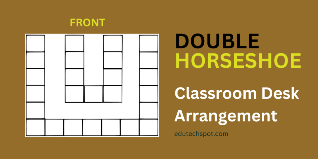 Double Horseshoe Classroom Desk Arrangement Ideas