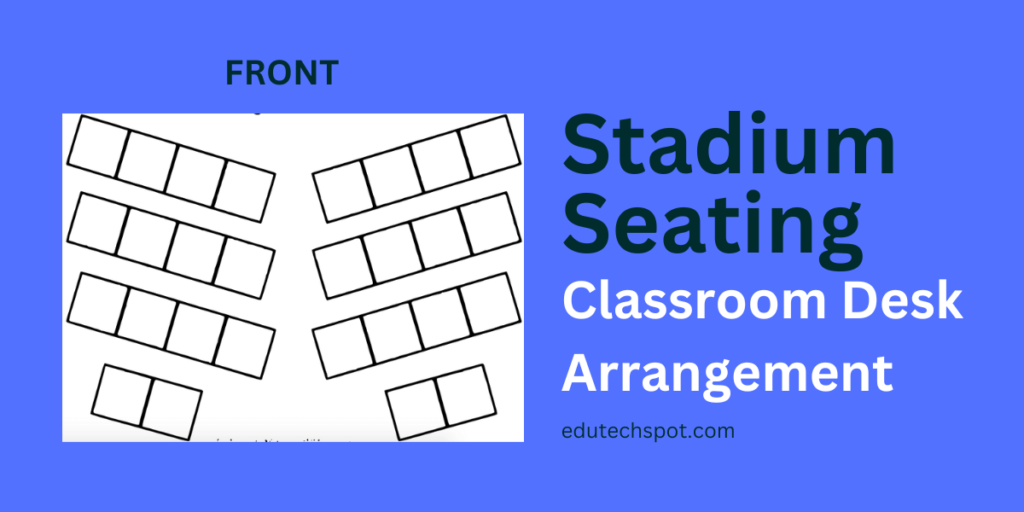 stadium seating classroom desk arrangement