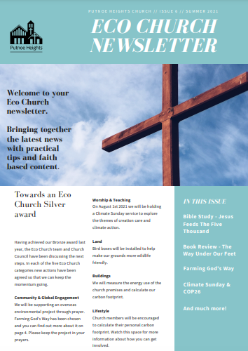 church newsletter example 1