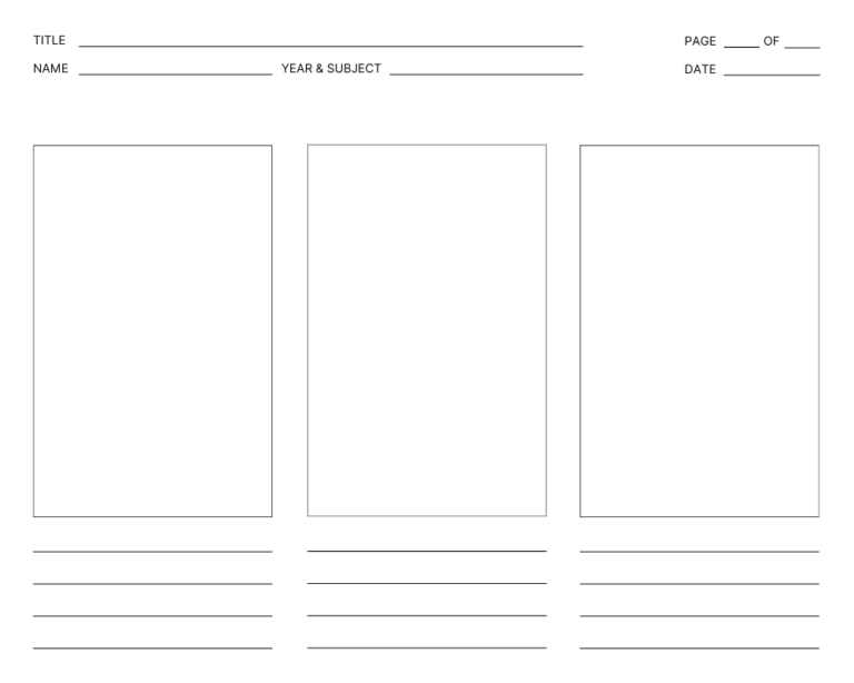 Storyboard Templates [ Ppt, Pdf, Word, Docs ] - Edutechspot