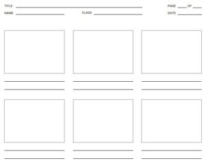 Storyboard Templates [ PPT, PDF, Word, Docs ] - Edutechspot