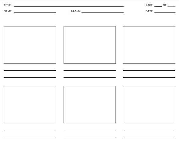 Storyboard Templates [ PPT, PDF, Word, Docs ] - Edutechspot