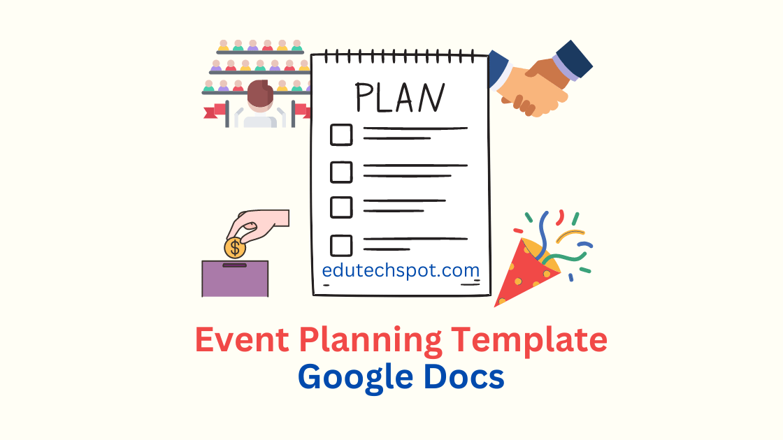 Event Planning Template Google Docs FREE Edutechspot