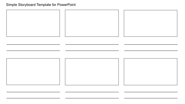 Simple-6-Panels-Story-Board-Template-Powerpoint-Format-Example