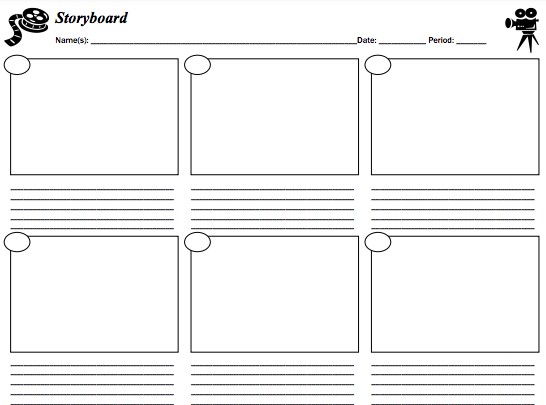 Storyboard Templates Ppt Pdf Word Docs Edutechspot