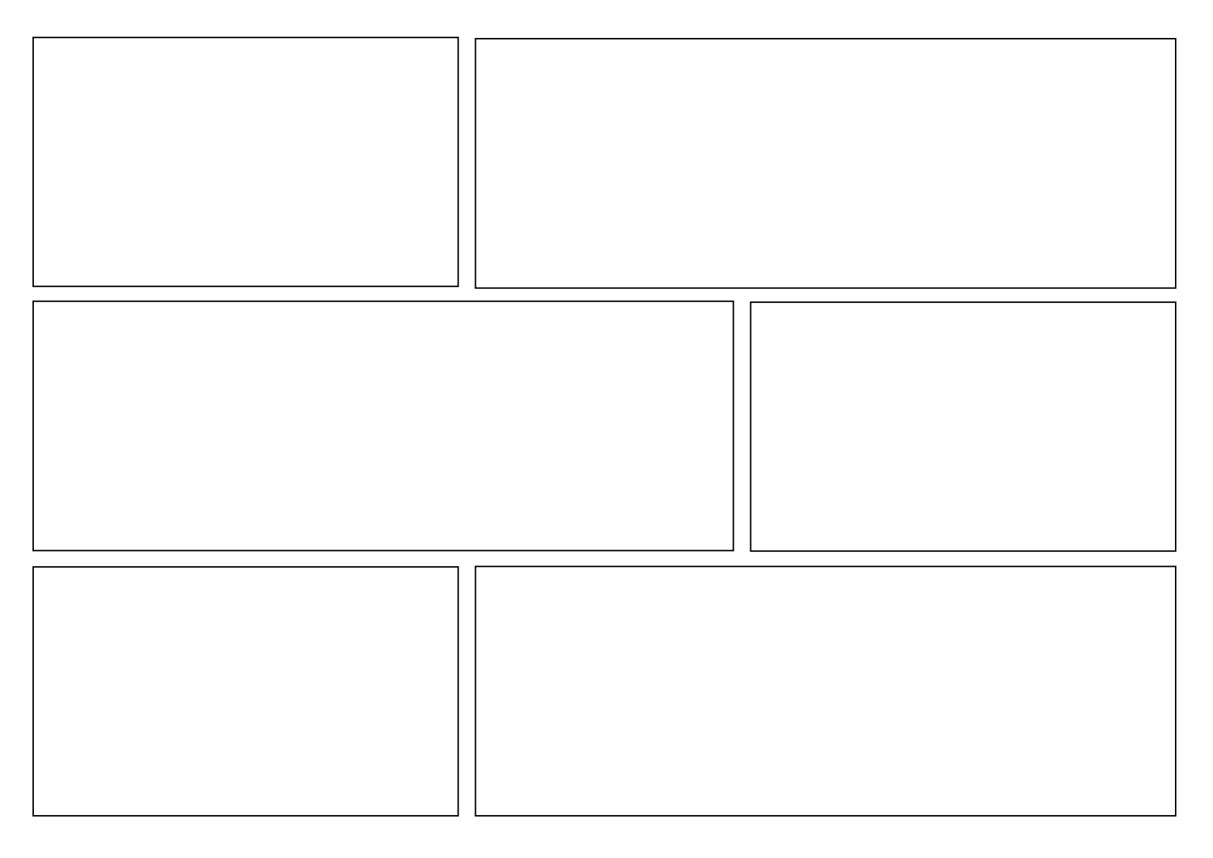 Comic Strips Templates - for FREE PDF PRINTABLE - Edutechspot