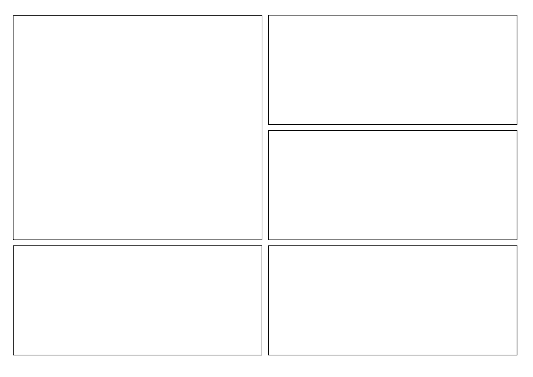 Comic Strips Templates - For Free Pdf Printable - Edutechspot