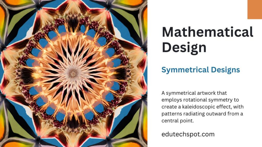 mathematical design symmetrical art digital