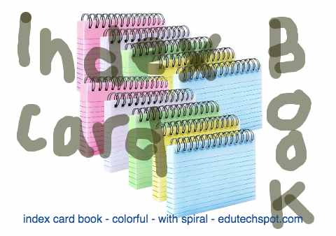 note book with spiral and coloful sheets - edutechspot.com