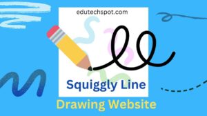 squiggly line drawing website
